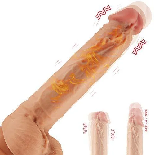 Penis-wavy-8.6-Inch Remote 3 Fuctions Multiple Combination Lifelike Dildo