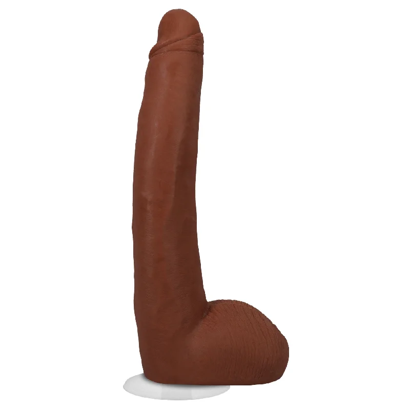 cock ring bendable shape-Signature Cocks - Alex Jones 11 Inch Cock With Removable Vac-U-Lock Suction Cup - Caramel