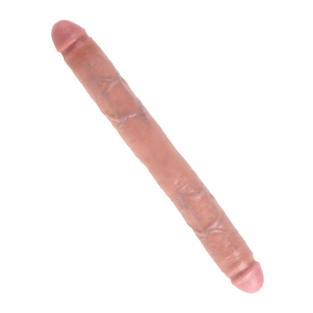 Penis-eternal-16-inch Realistic Feel Bendable Veined Double-ended Penis Dildo