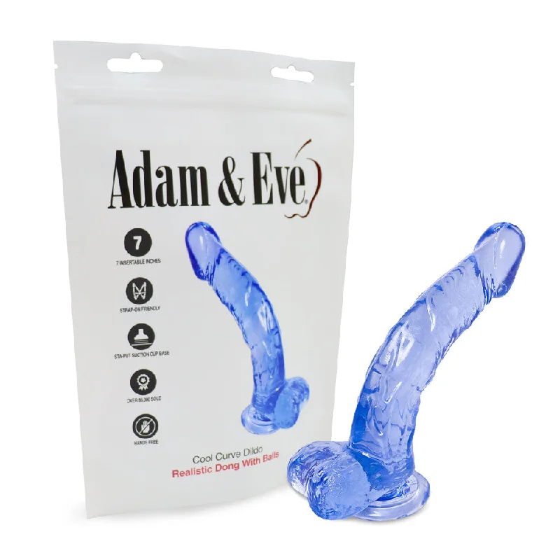 penis-workout-routines-advanced-Adam & Eve Cool Curve Jelly Dong