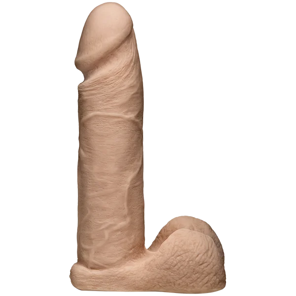 cock ring tight design-Vac-U-Lock 8inch UR3 Cock & Balls - Flesh