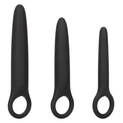 cock ring sleek case-Boundless Silicone Dilator Trio