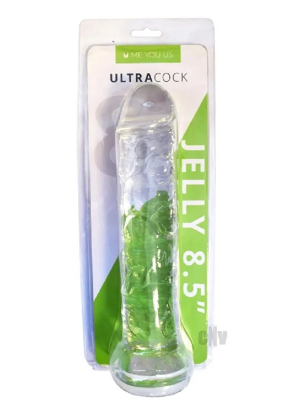 cock ring express shipping-Myu Ultra Cock 8.5 Clear Jelly