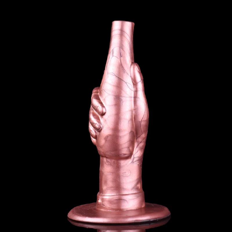 anal toys for intimate relaxation-Fantasy Fist Anal Dildo Butt Plug - Wine Bottle Premium Silicone Suction Cup Sex Toy