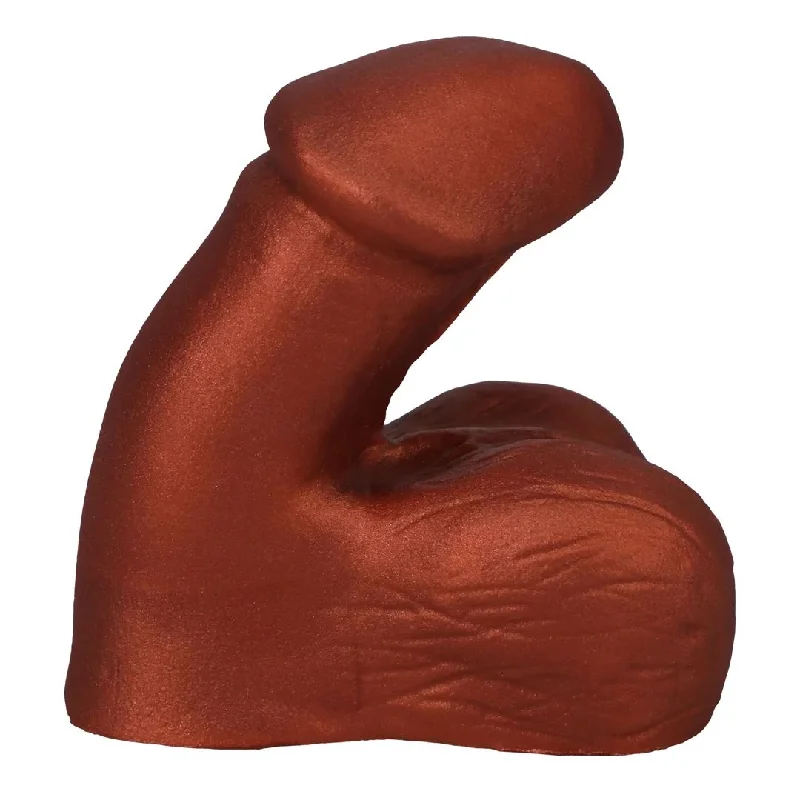 cock ring strong comfort-Tantus On The Go Soft Silicone Packer - Copper