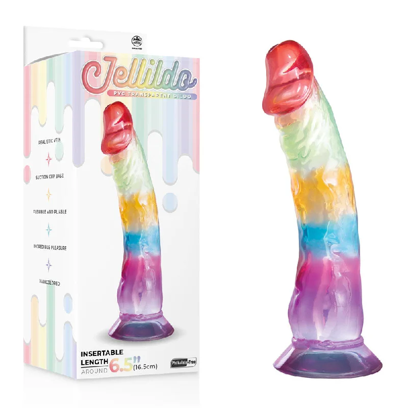 penis-growth-techniques-natural-Jellido 16.5cm Dildo - Clear  16.5 cm Dildo