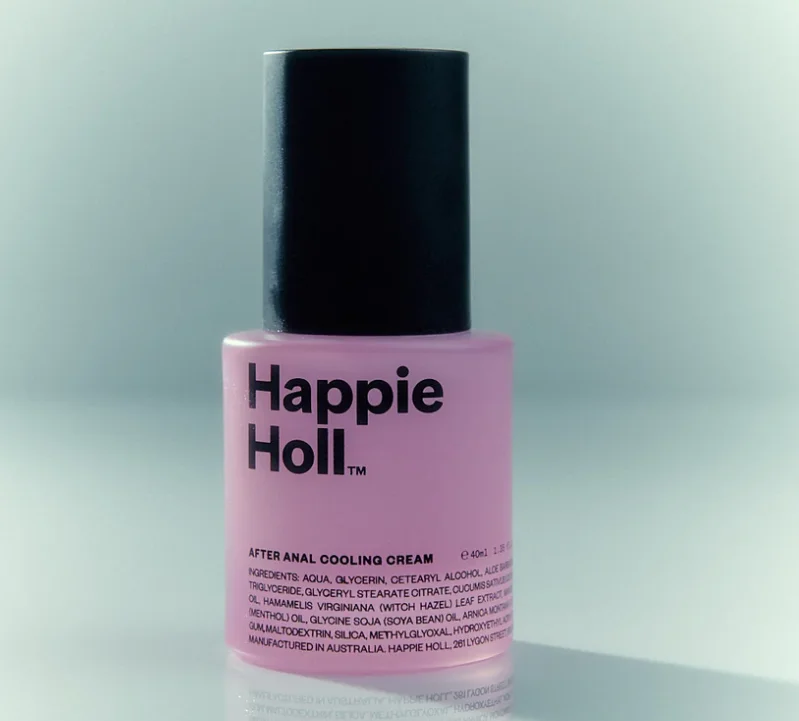 anal toys with shiny finish-Happie Holl: After Anal Cooling Cream