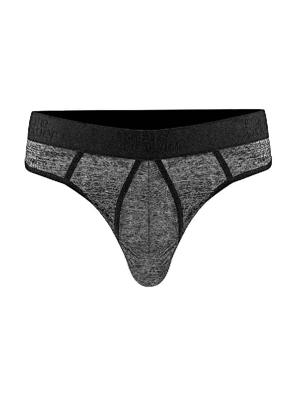 quick-dry boxer shorts-Peak Performance Sport Thong - L/ XL - Black  and Grey