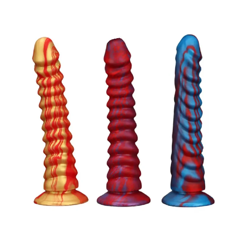 anal toys for mild bliss-Exotic Anal Dildo Butt Plug - Big Threads Realistic Dildos Sex Toys for Women Men