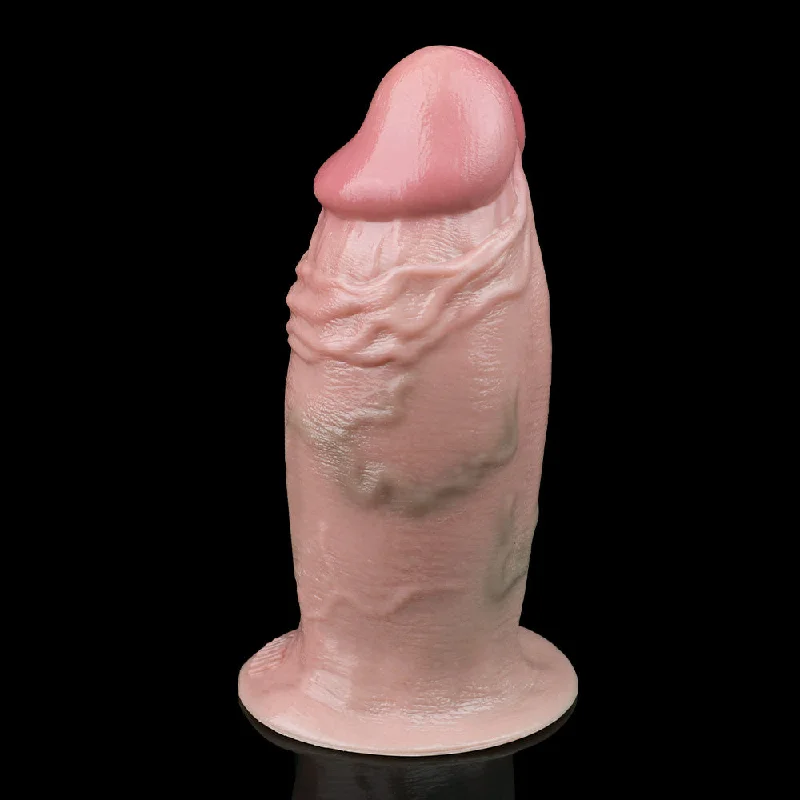 anal toys for slow bliss-Huge Anal Dildo Butt Plug - Big Girth 7-inch Penis Silicone Strapon Strapless Sex Toys for Women