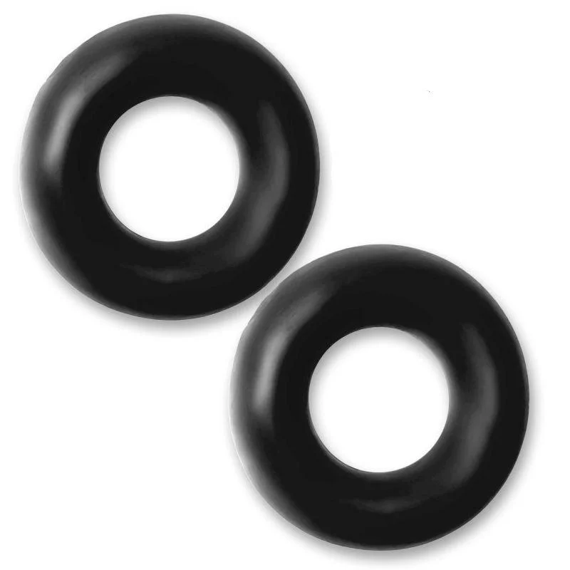 anal toys for erotic fun-Stiffy 2 Pc Bulge Cockrings by HunkyJunk Tar Ice