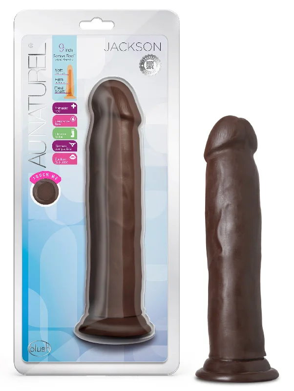 penis-care-for-winter-Au Naturel - Jackson - 9 Inch Dong - Chocolate