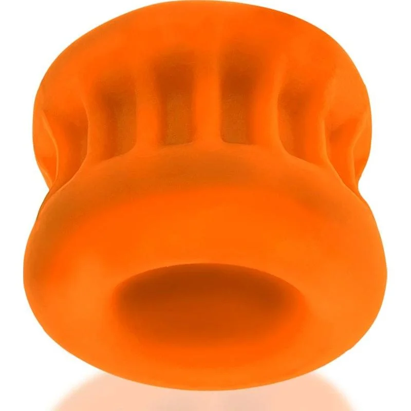 anal toys for gentle bliss-Core Grip Squeeze Ball Stretcher Orange Ice