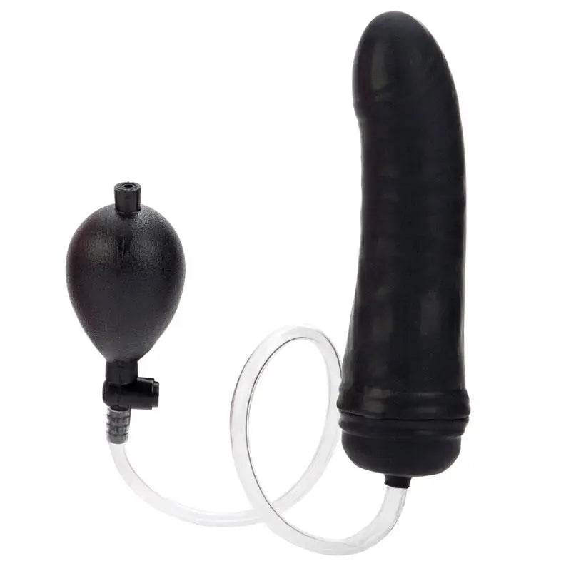 Penis-slowing-8-inch Colt Hefty Probe Inflatable Black Large Penis Dildo