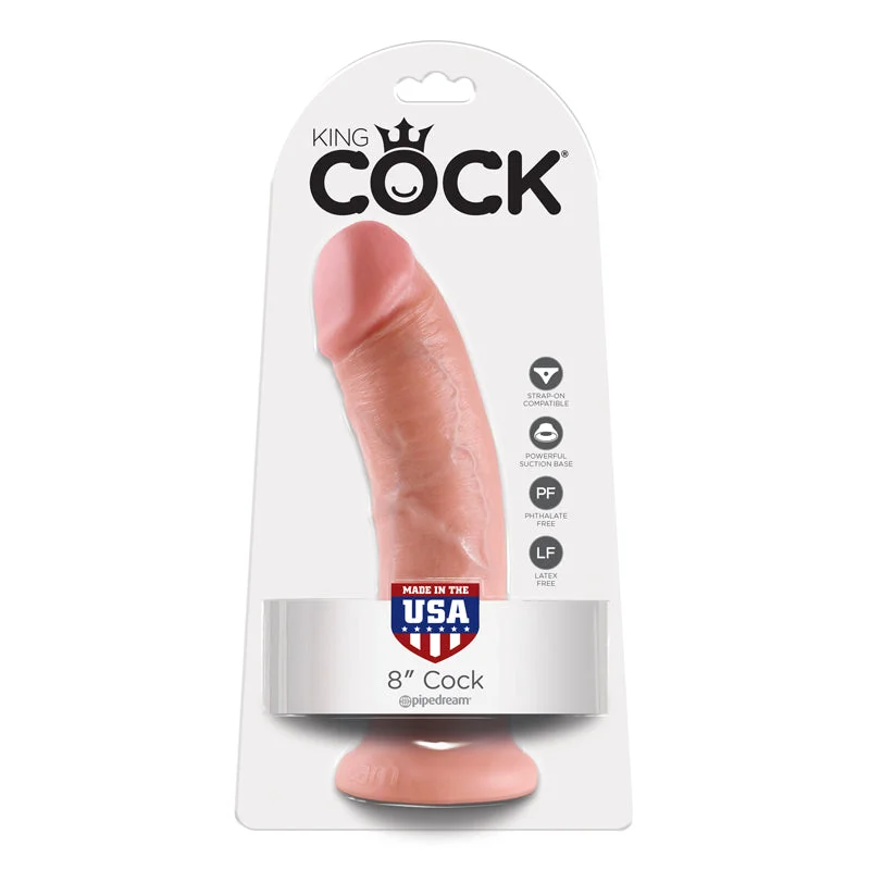 cock ring rapid design-PIPEDREAM - King Cock 8"