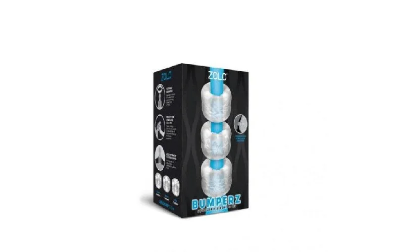 anal toys for rapid vibes-Zolo Bumperz 3 Pc