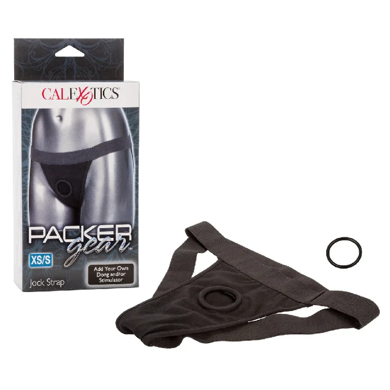 penis-vitamin-benefits-explained-CalExotics PACKER GEAR Jock Strap to Add Your Own Dong or Dildo and or Stimulator Black XS/S