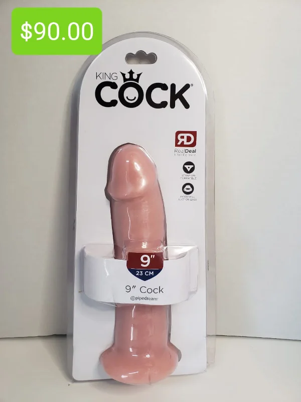 cock ring duo comfort-King Cock 9 inch Cock