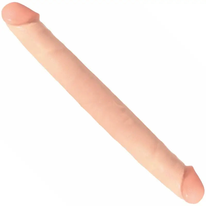 Penis-lasting-12-inch Bendable Double-ended Realistic Flesh Penis Dildo