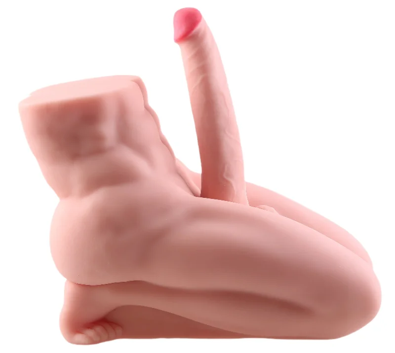 Penis-lumpy-RealFeel Squat Ride Me Hard Dildo 8" | Unisex Nude