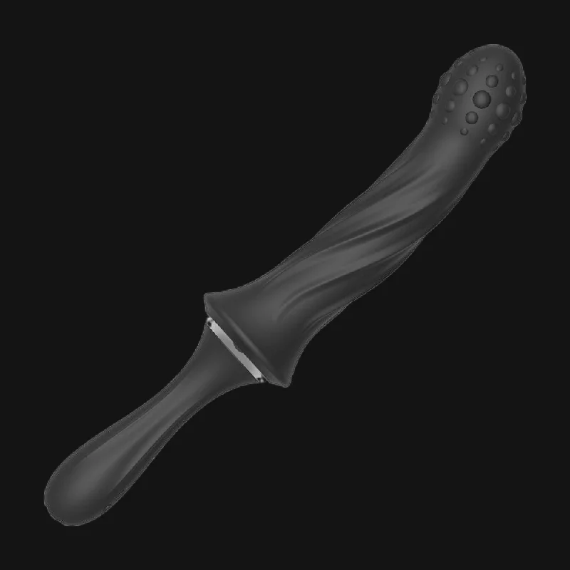 anal toys with low vibes-Handheld Prostate Massager - Floating Wolf Point Anal Plug Sex Toys for Men Women