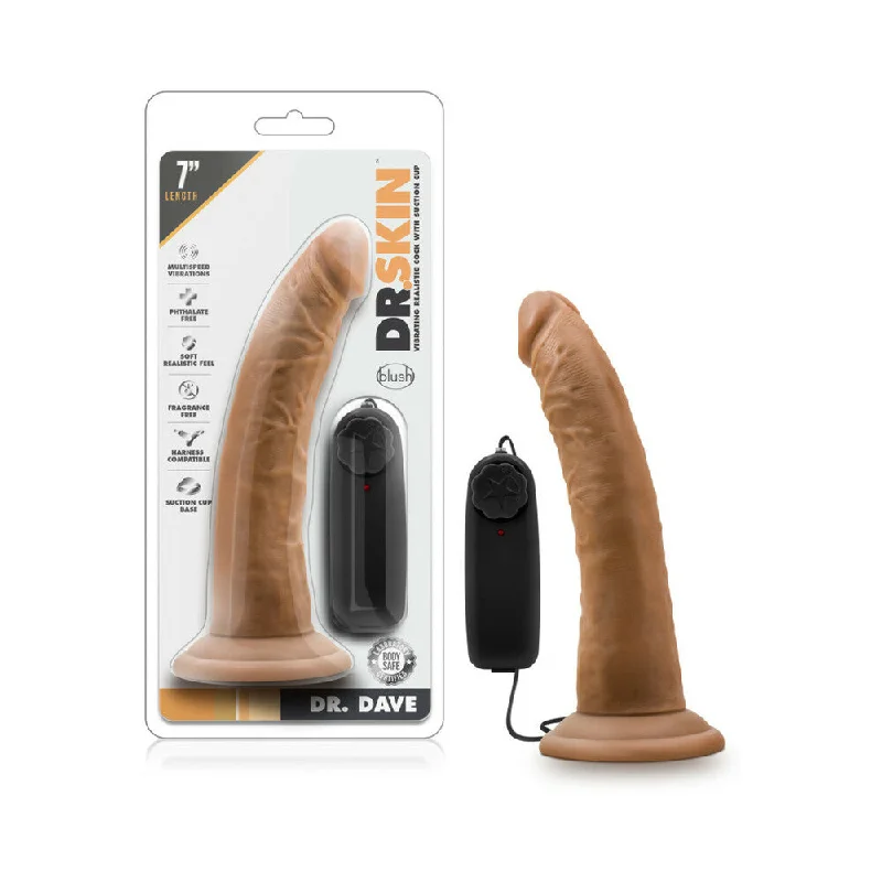 cock ring sensation focus-Dr Skin Dr Dave Vibe Cock W/suction Moch