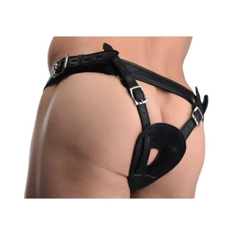 anal toys for deep excitement-Ass Holster Anal Plug Harness