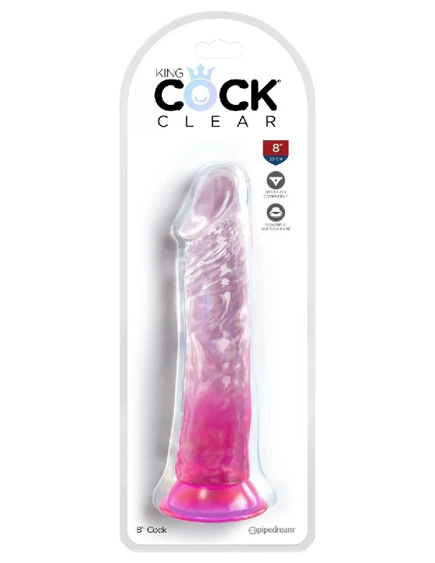 penis-odor-treatment-options-King Cock Clear 8 Inch -