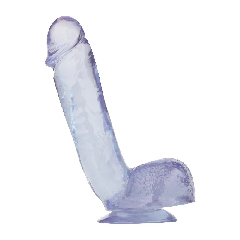 Penis-shivering-Dildo with Suction Cup - Adam Purple Jelly