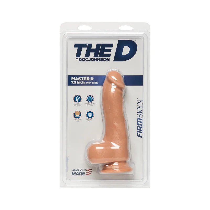 cock ring duo design-The D Master D Firmskyn 7.5 inches Cock