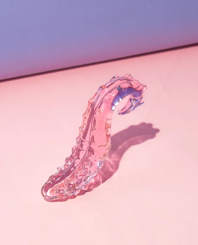 Penis-ridged-Succubus Glass Dildo