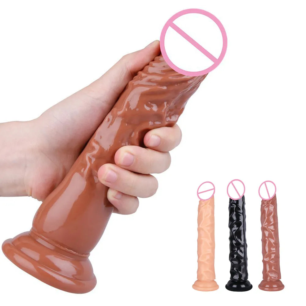 anal toys for playful relaxation-Erotic Soft Jelly Dildos Anal Butt Plug