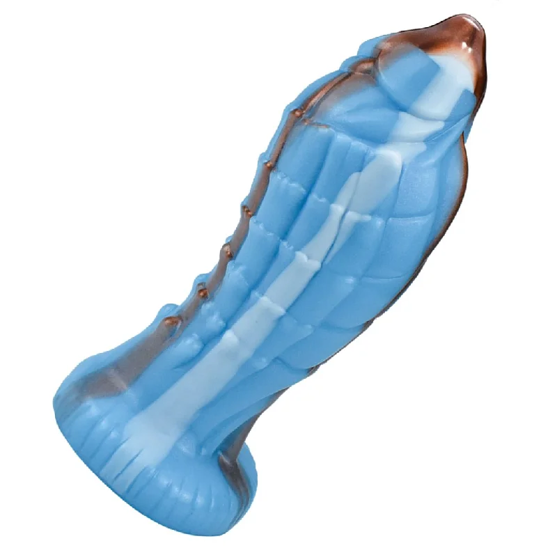 Penis-irritated-Fantasy Dildo Huge Dildo- Conch-Blue