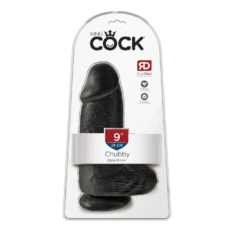 cock ring duo comfort-King Cock Chubby Black