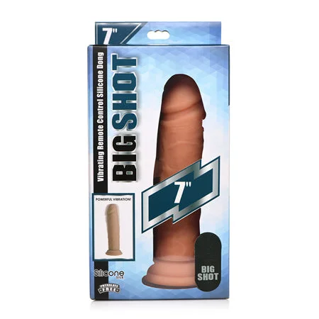 penis-erection-natural-remedies-Curve Toys Big Shot 7 in. Vibrating Silicone Dildo with Suction Cup Light