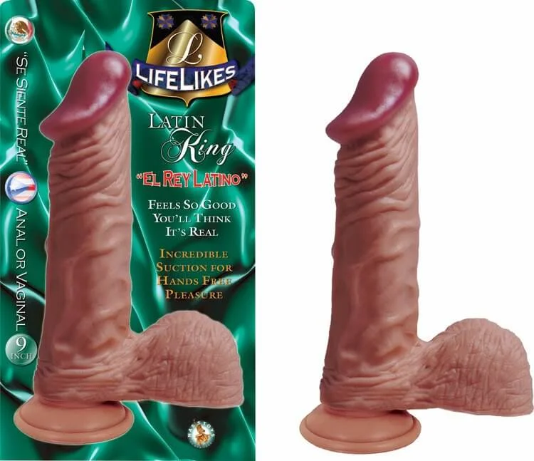 penis-nerve-repair-tips-Lifelikes Latin Dong King 9" – Realistic TPR Dildo with Suction Cup