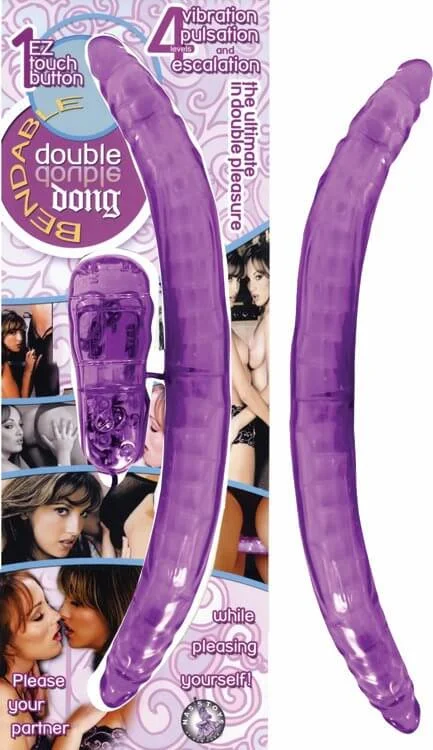 penis-size-comparison-facts-Ultimate Pleasure: Bendable Double Dong - Vibrating Double Dildo for Intense Couples Play