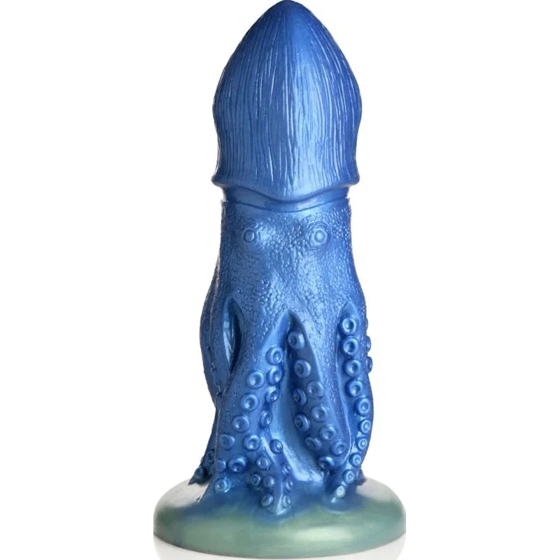 penis-rash-natural-remedies-Creature Cocks - Cocktopus Octopus Silicone Dildo - Blue