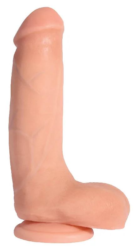 cock ring instant comfort-8 Inch Home Grown Cock - Vanilla