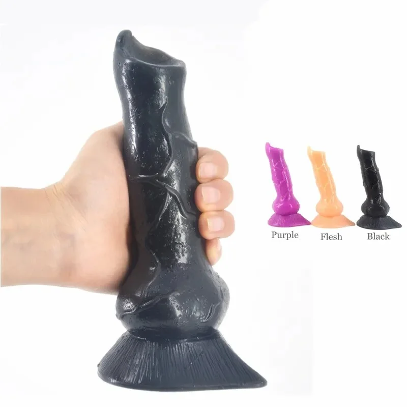 anal toys with polished vibes-Animal Dog Dildo Wolf Penis Women Masturbate Lesbian Realistic Penis Anal Dildo Gay Dick Sex Machine Dildo Erotic Adult Product