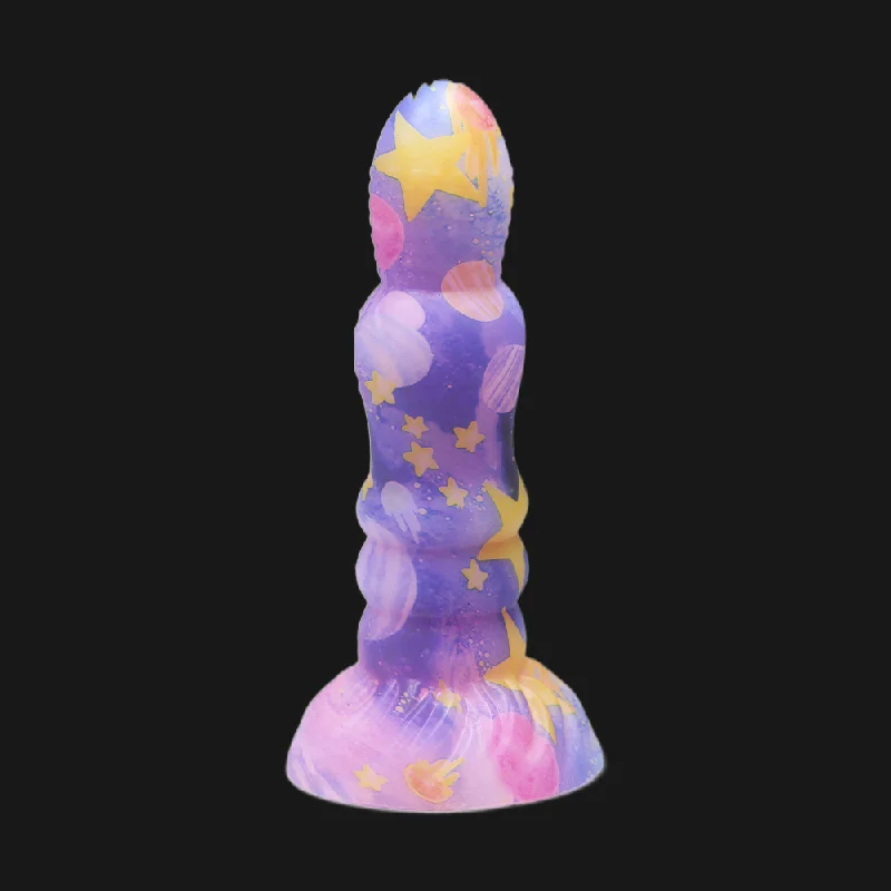 anal toys with sturdy handle-Colorful Pink Dildo Anal Sex Toy for Women - Silicone Realistic Dildos Buttplug Prostate Massager