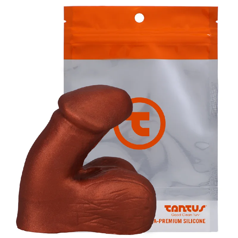 cock ring chic comfort-Tantus On The Go Silicone Packer Super Soft Copper