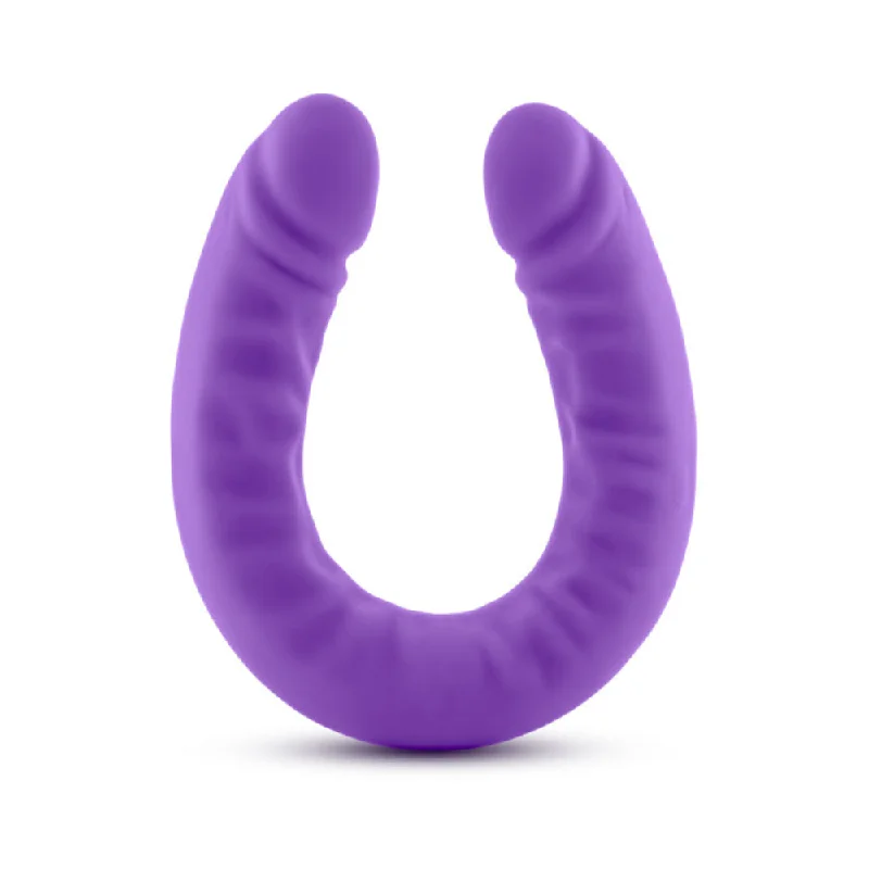 cock ring chic design-Ruse - 18 Inch Silicone Slim Double Dong