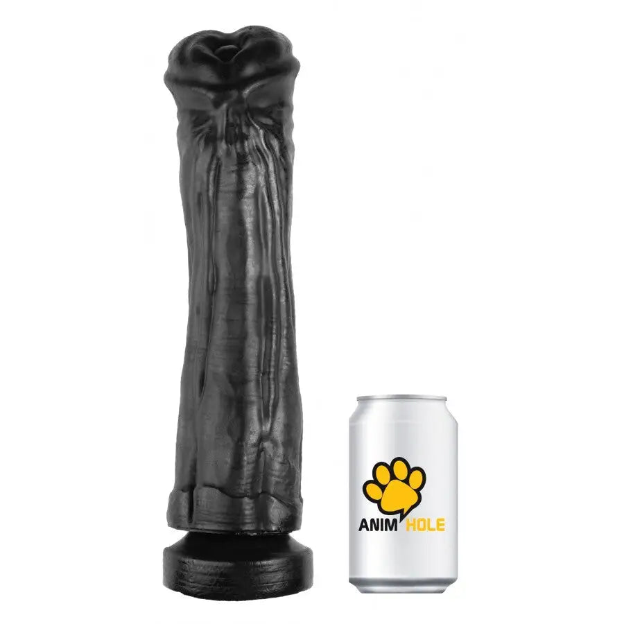 Penis-moist-12-inch Black Large Realistic Dildo with Suction Cup