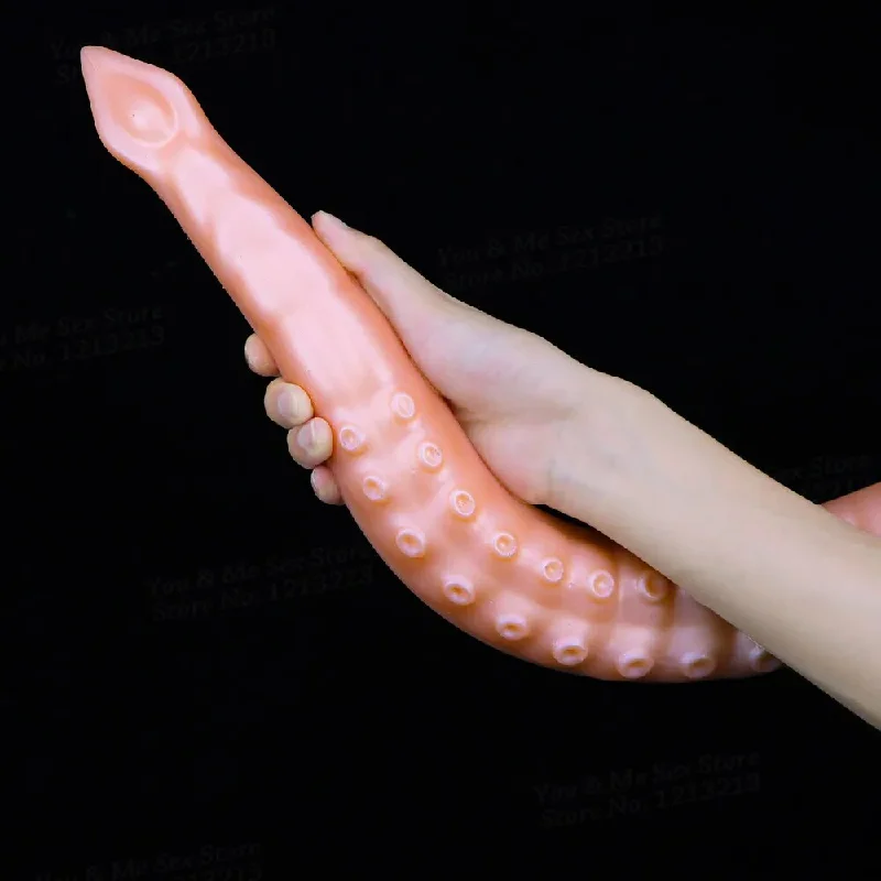 anal toys with fun vibes-56cm Super Long Soft Octopus Tentacles Anal Dildo Huge Butt Plug Prostate Massager Anus Dilator BDSM SexToys For Women Men Gays